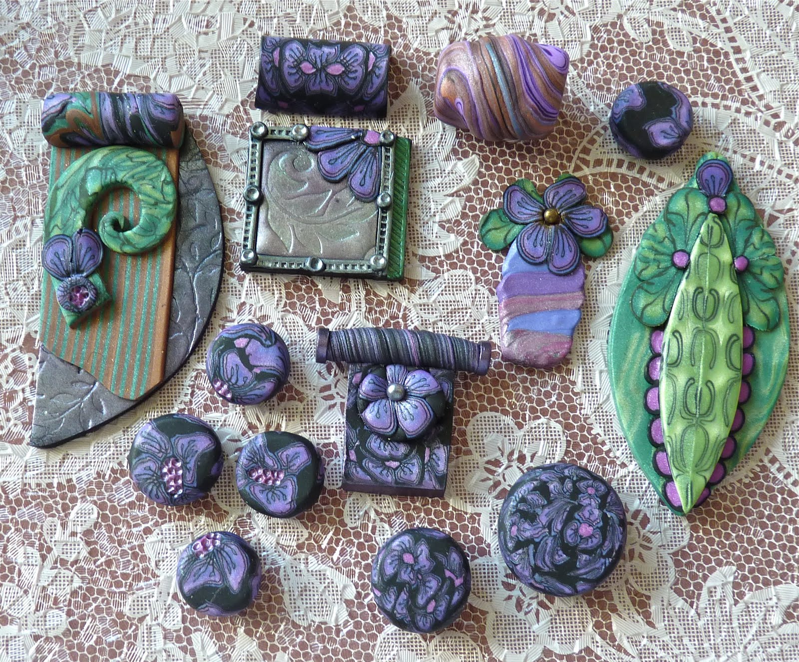 Knightwork Playing with Clay Polymer Clay Canes & Jewelry