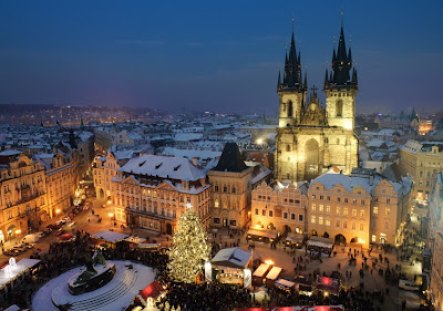 Прага на Рождество