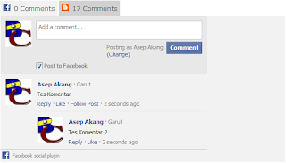 CARA MEMASANG KOMENTAR FACEBOOK DI BLOGG 