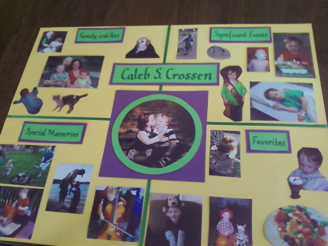 All about me poster homework image