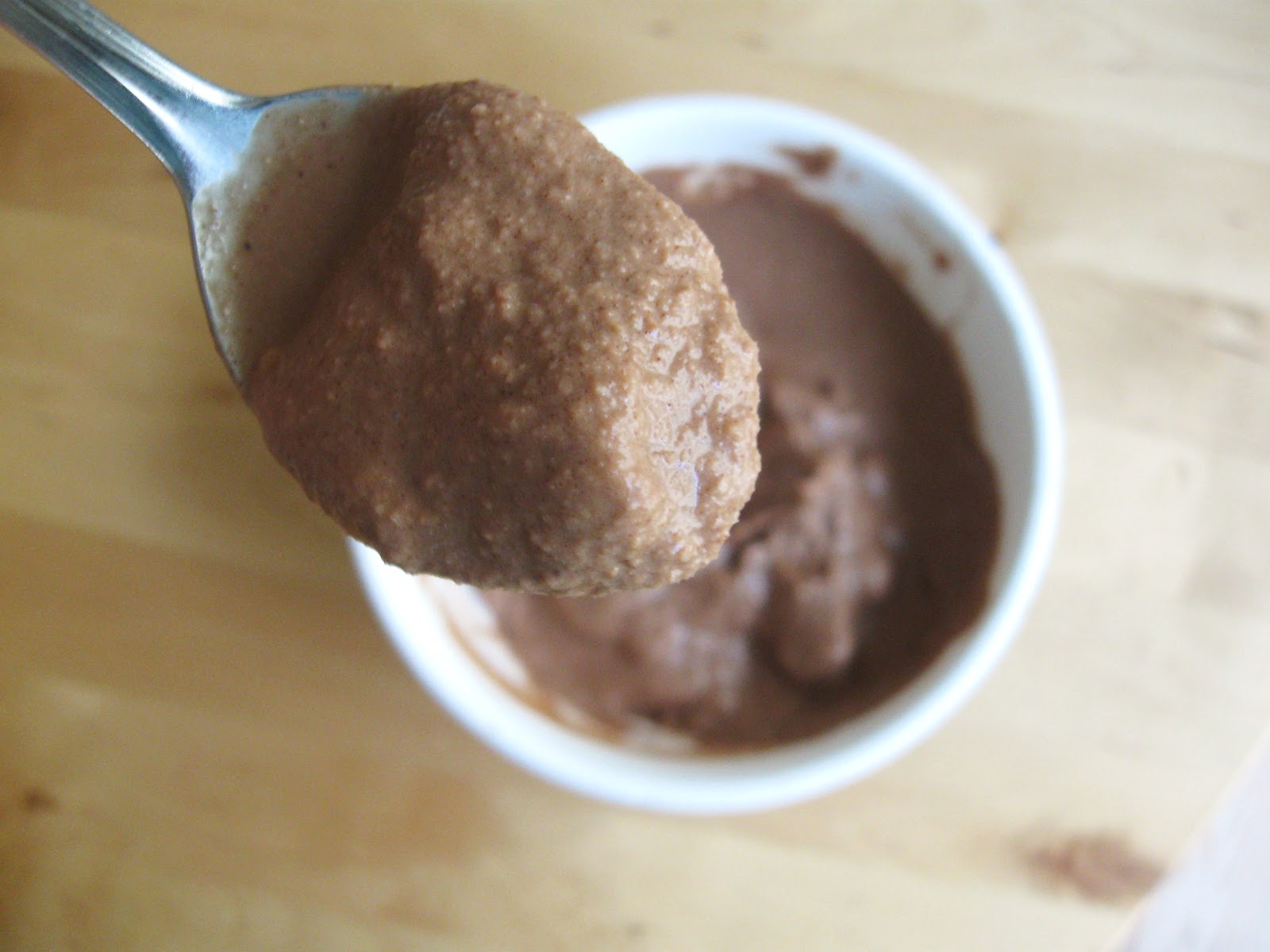 Raw Vegan Blender Ice Cream Above Hoarded Gold