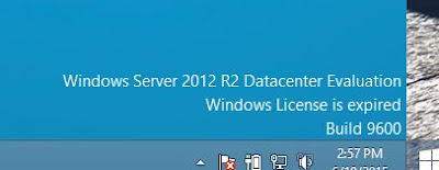 Microsoft AX 2012 R3 Azure Demo machine 'Windows License is expired'