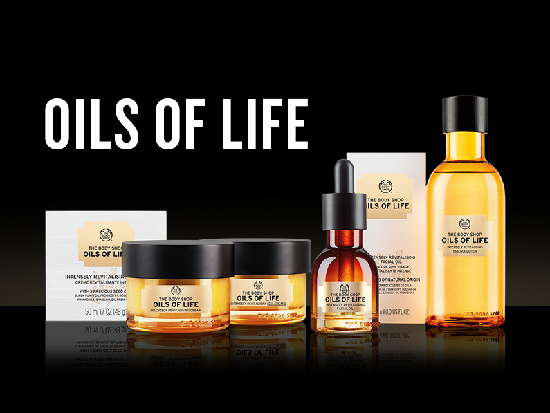 Kobiecy Klimat The Body Shop, Oils of Life, Facial Oil (Intensywnie