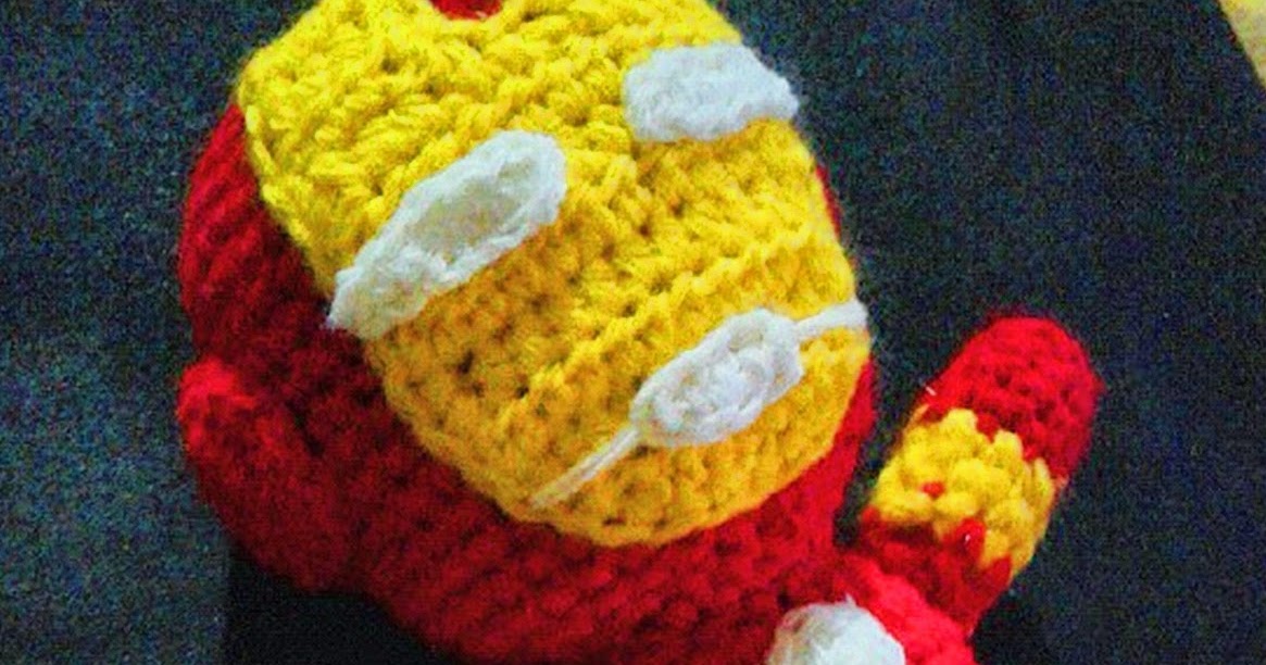 Little Iron Man Amigurumi