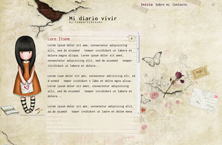 Mi Diario Vivir Blogger Template Mi Diario Vivir Blogger Template