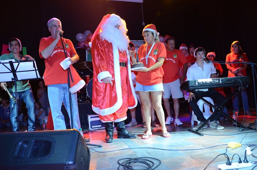 Festejos del 25º Aniversario del Papa Noel en La Falda