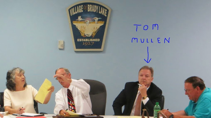 If and when Brady Lake Village has mayor's court BLV attorney Tom Mullen will be in charge.