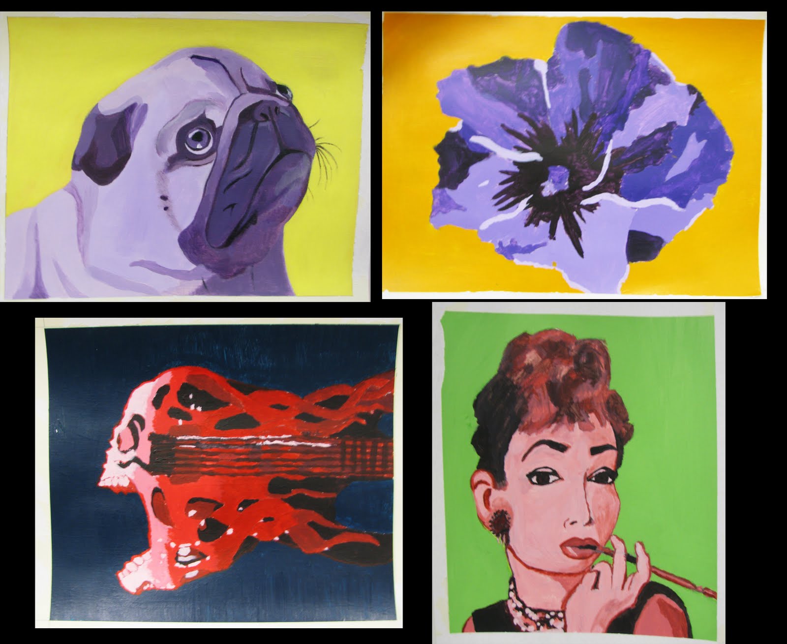 Black River Art Blog Introduction to Art Complementary Color Paintings