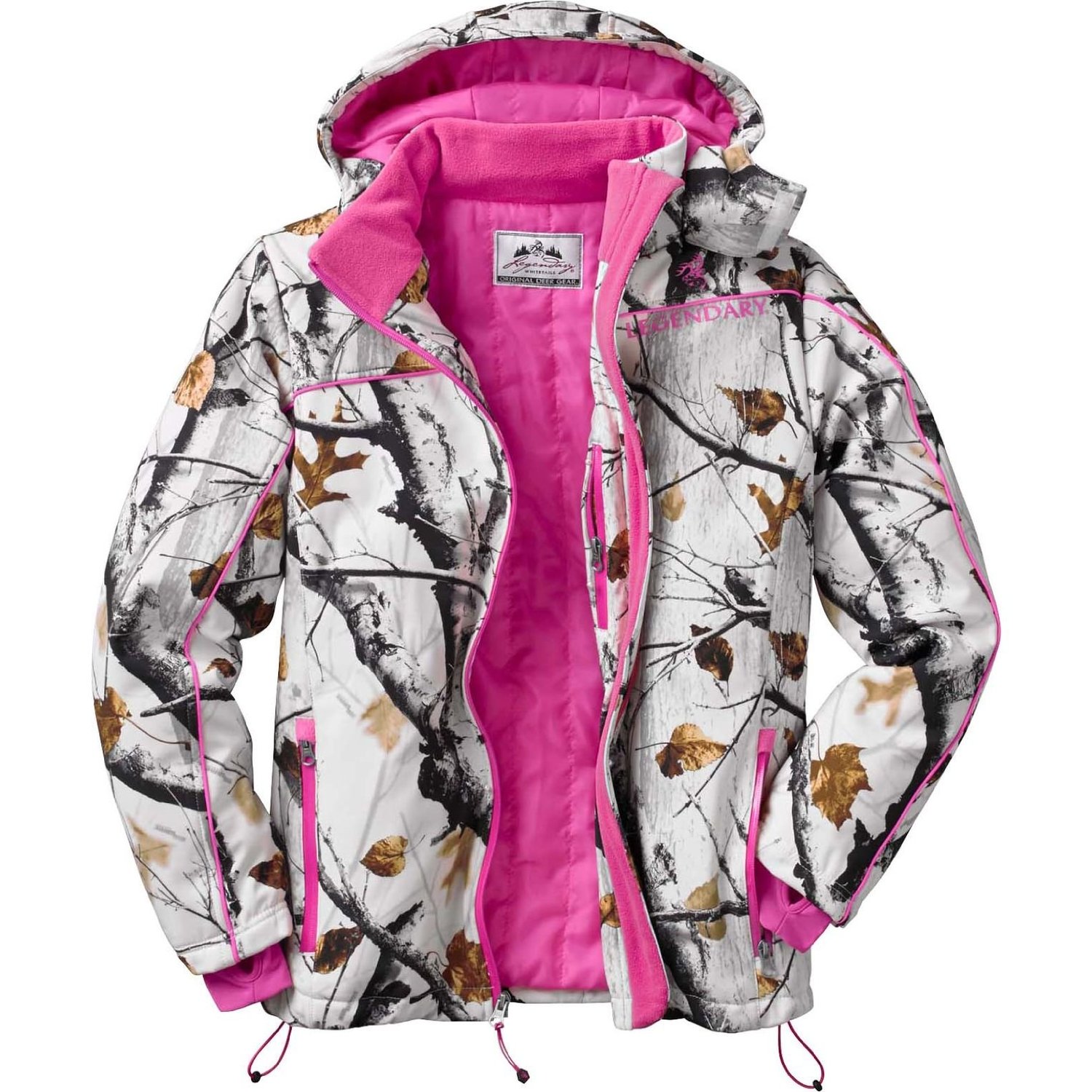 Total Fab: Camo Hoodies For Men, Women & Teens: Get Lost In Camouflage Teen & Women's Pink Camo Fleece Hoodie with Thumb Holes - Total Fab: Camo Hoodies For Men, Women & Teens: Get Lost In Camouflage