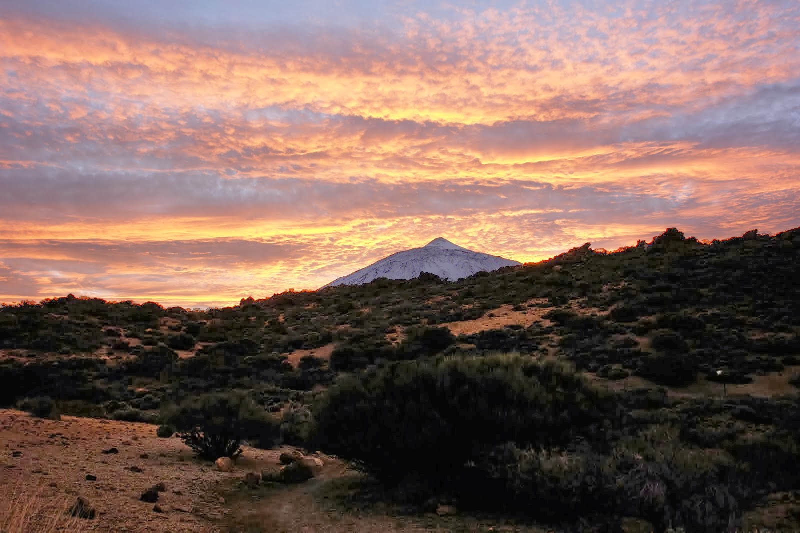 TEIDE AL ATARDECER