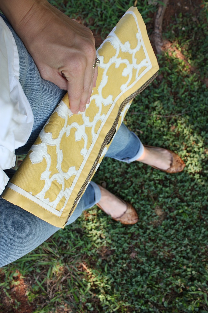 LIFE IN MOD DIY & Design Target Placemat Clutch