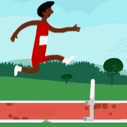Անիմացիոն Google Doodle - Օլիմպիական վազք