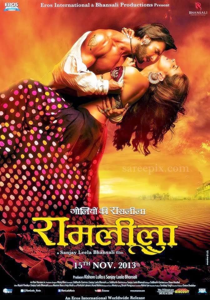 Deepika padukone in lehenga stills in "Ram Leela" movie