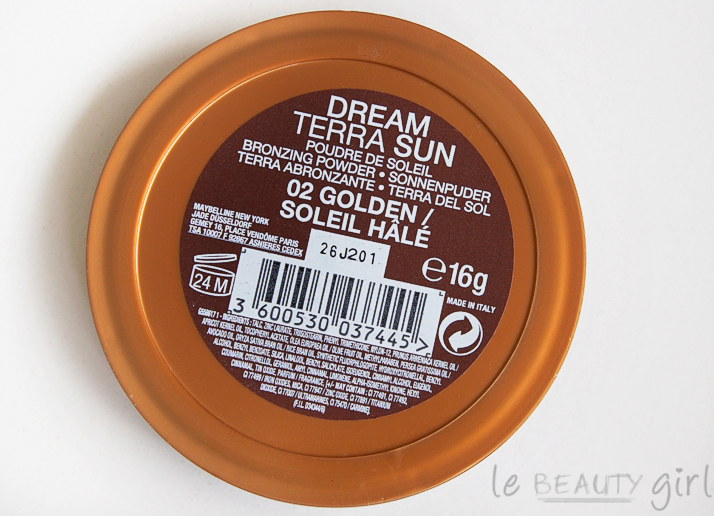 Maybelline Dream Terra Sun Bronzer in 'Golden'