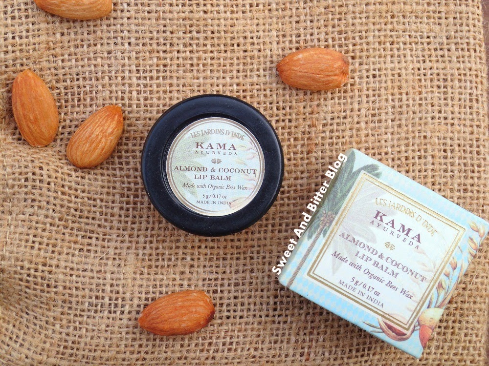 Kama Ayurveda Almond & Coconut Lip Balm with Organic Bees Wax Review Kama Ayurveda Almond & Coconut Lip Balm with Organic Bees Wax Review