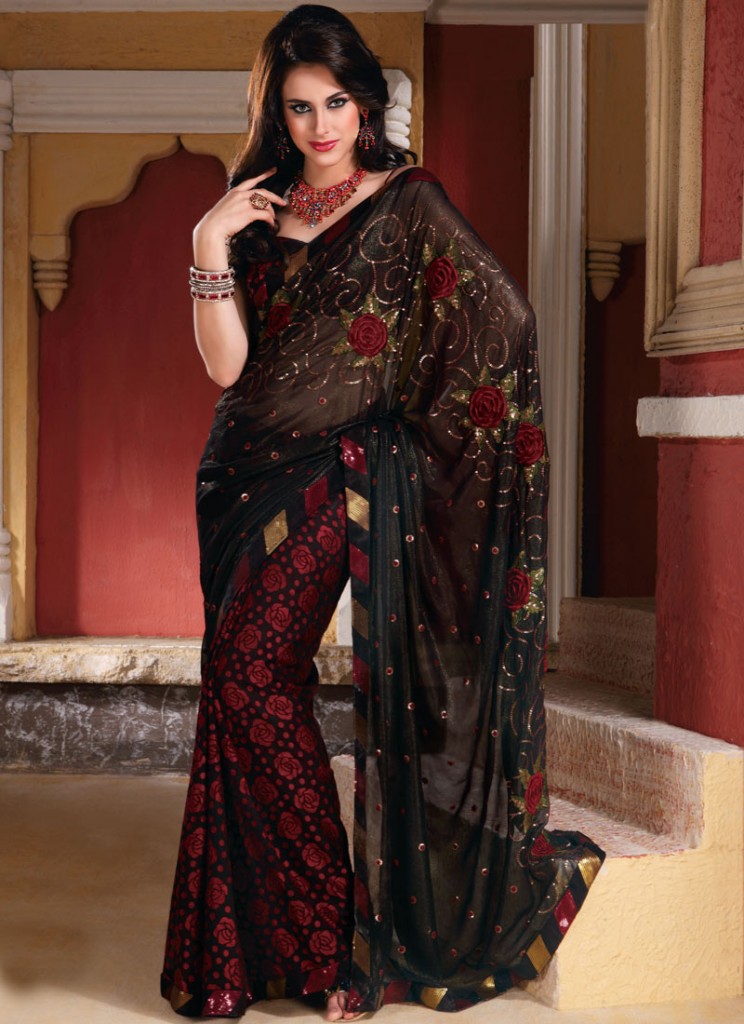 ... indian sarees new trend of indian saree 2012 new trend saree dresses