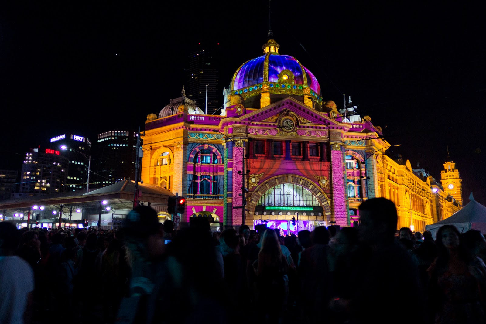 Spoonfuls of Wanderlust White Night Melbourne