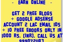How to Earn Online With Google Adsense | Call 9990721183