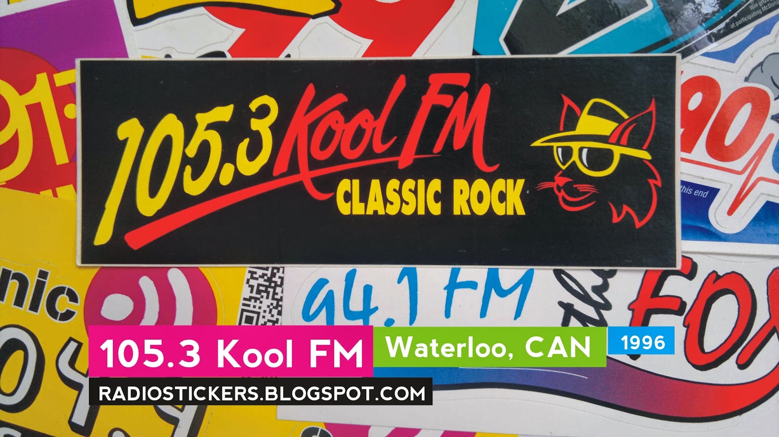 Kool Fm Kitchener radio station stickers and more april 2014 Kool Fm Kitchener radio station stickers and more april 2014