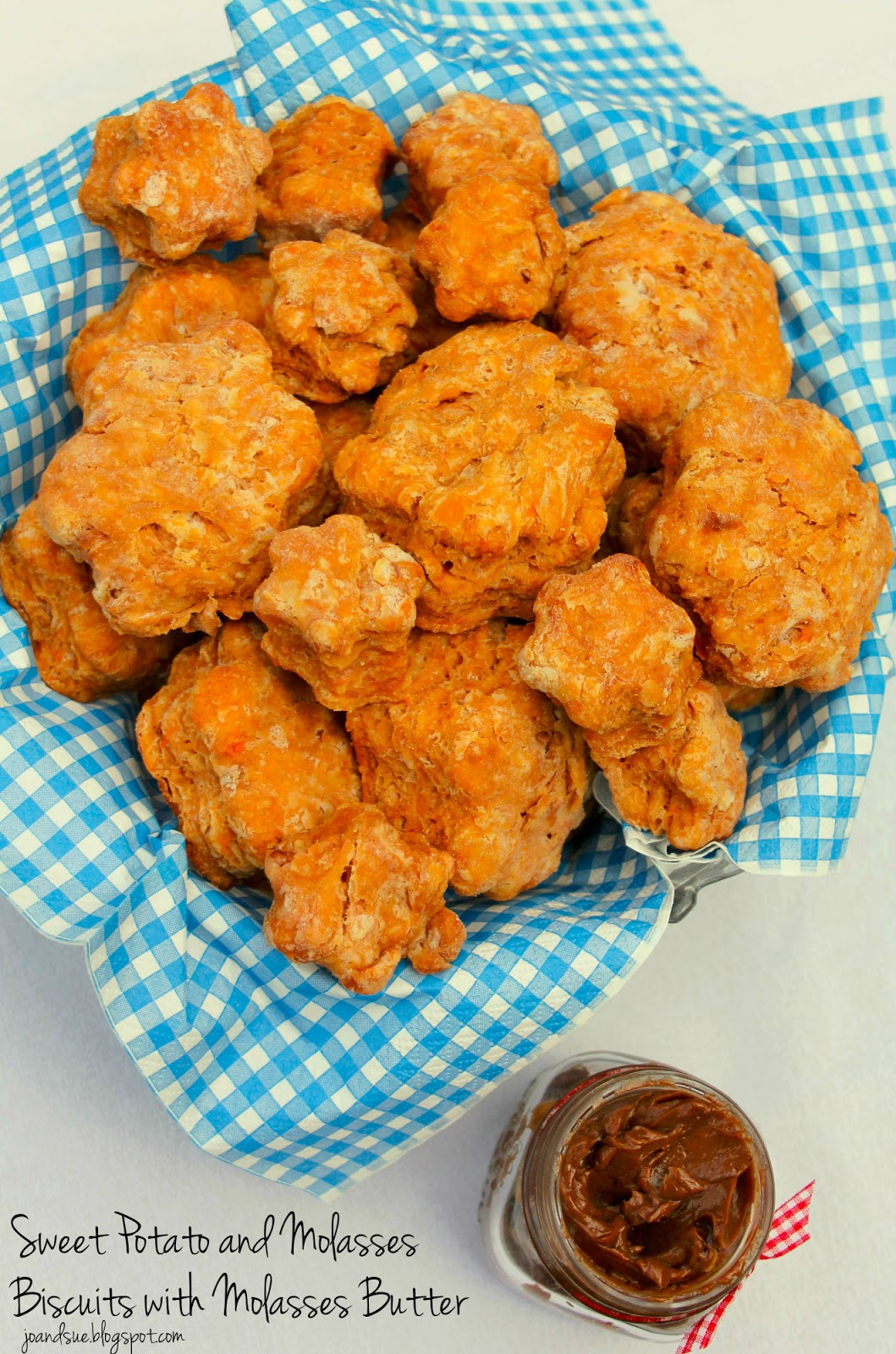 Jo and Sue Sweet Potato Molasses Biscuits With Molasses Butter