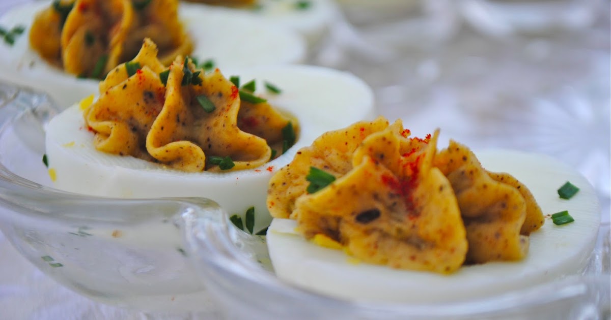 Recipe Doodle GARAM MASALA DEVILED EGGS and MUSHROOM STRATA and BAKED