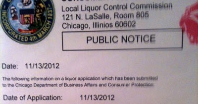 liquor application license