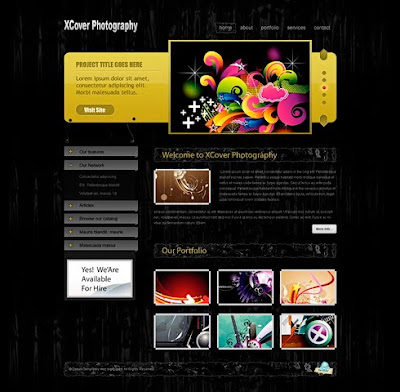 XcoverPhotography Free CSS Templates
