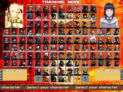 Naruto shippuden ultimate ninja 5 save file pcsx2 all characters