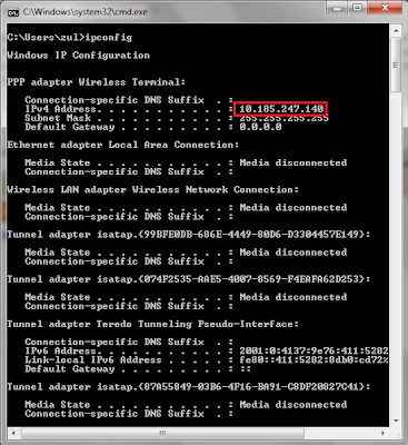 Bagaimana Cara Melihat Alamat IP di Komputer Kita Bagaimana Cara Melihat Alamat IP di Komputer Kita