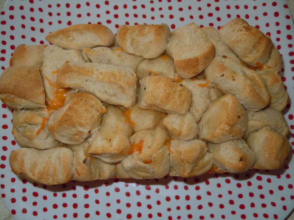 Won in the Oven Cheesy Bubble Bread