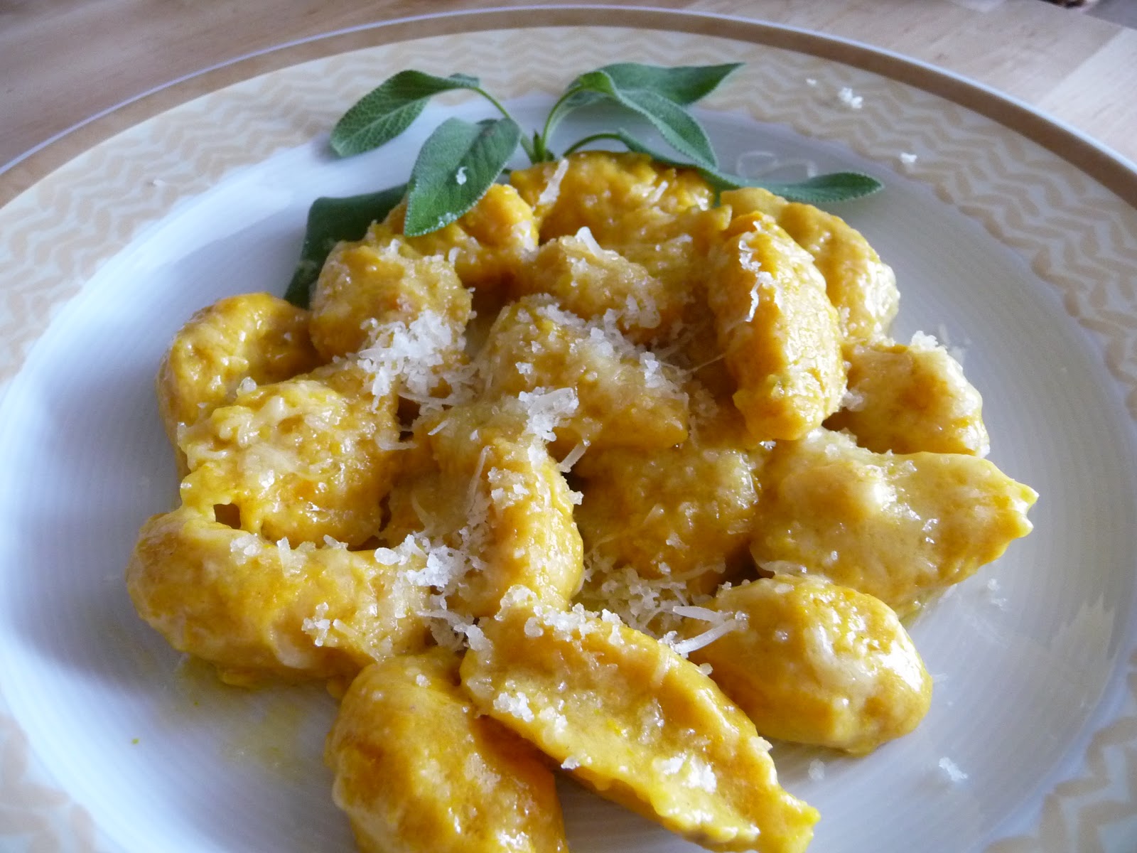 la pancia del lupo Gnocchi di zucca mantecati all asiago