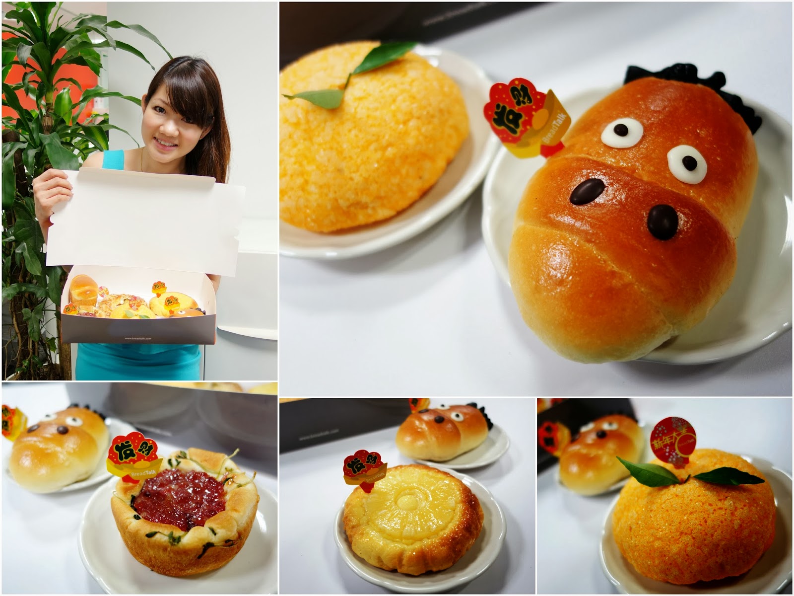 Chinese new year PinkyPiggu: BreadTalk ~ Chinese New Year Buns To Usher In The Year Of
