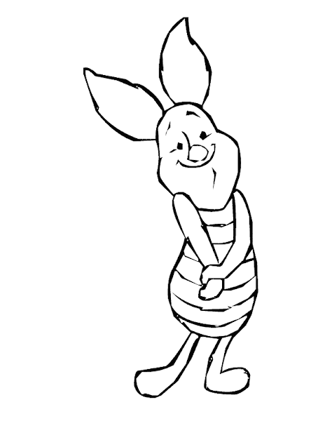Piglet Coloring Pages