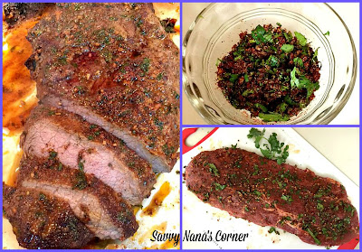 Seasoned Flat Iron Steak