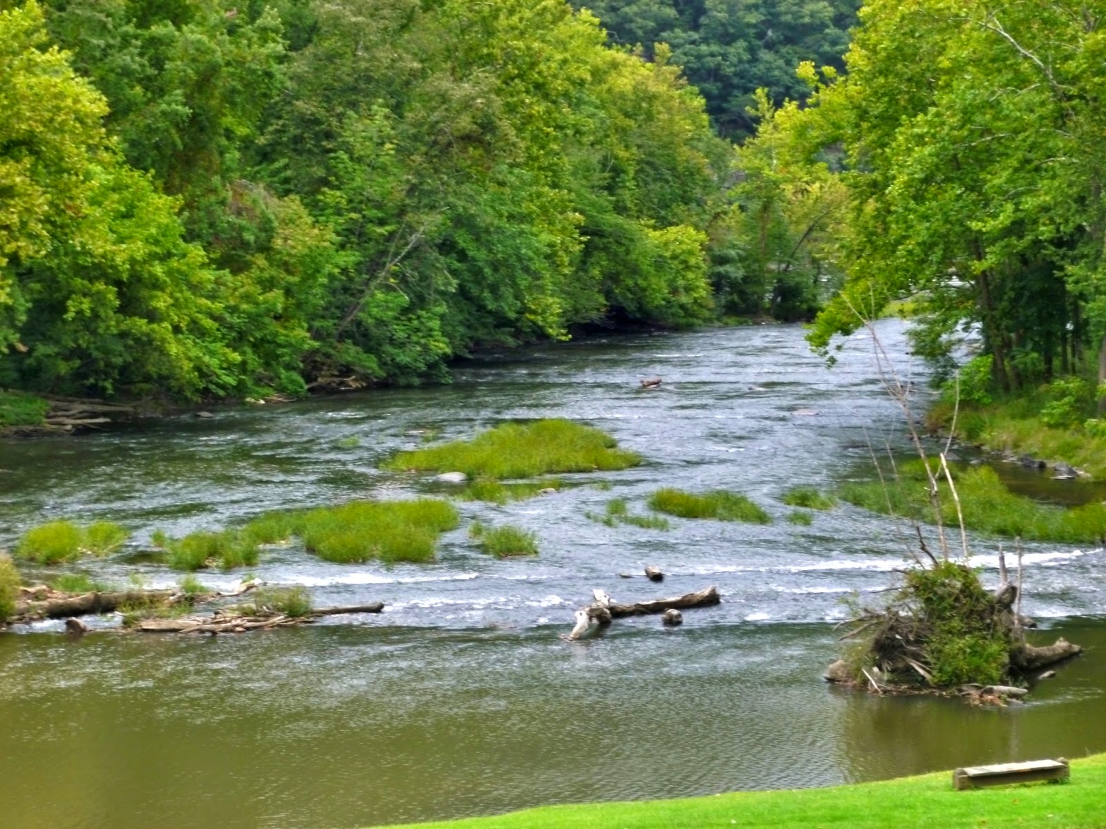 American Travel Journal New River Trail Day 2 Ivanhoe to Hiwassee