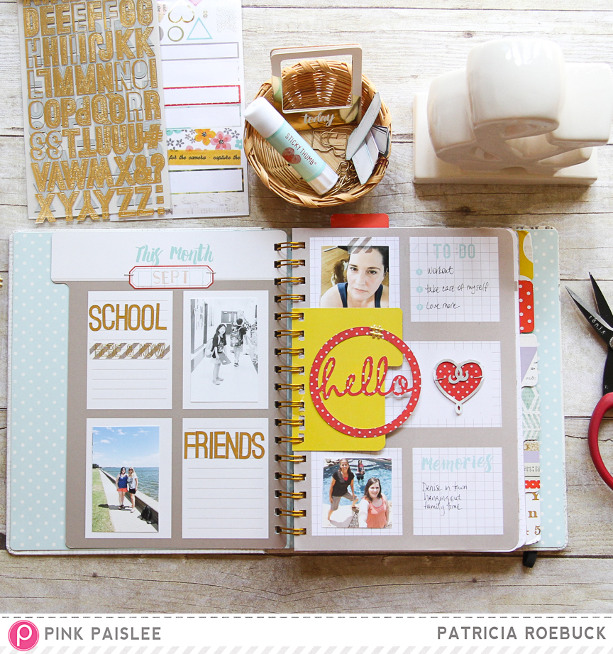 Roebuck Adventures Memory Notebook Pink Paislee