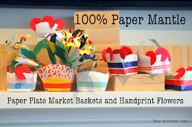 paper baskets from paper plates