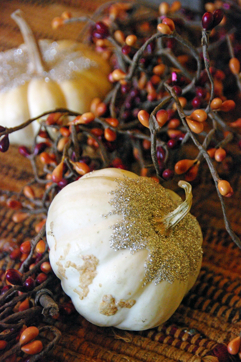 The Creative Patch Frosted Pumpkins