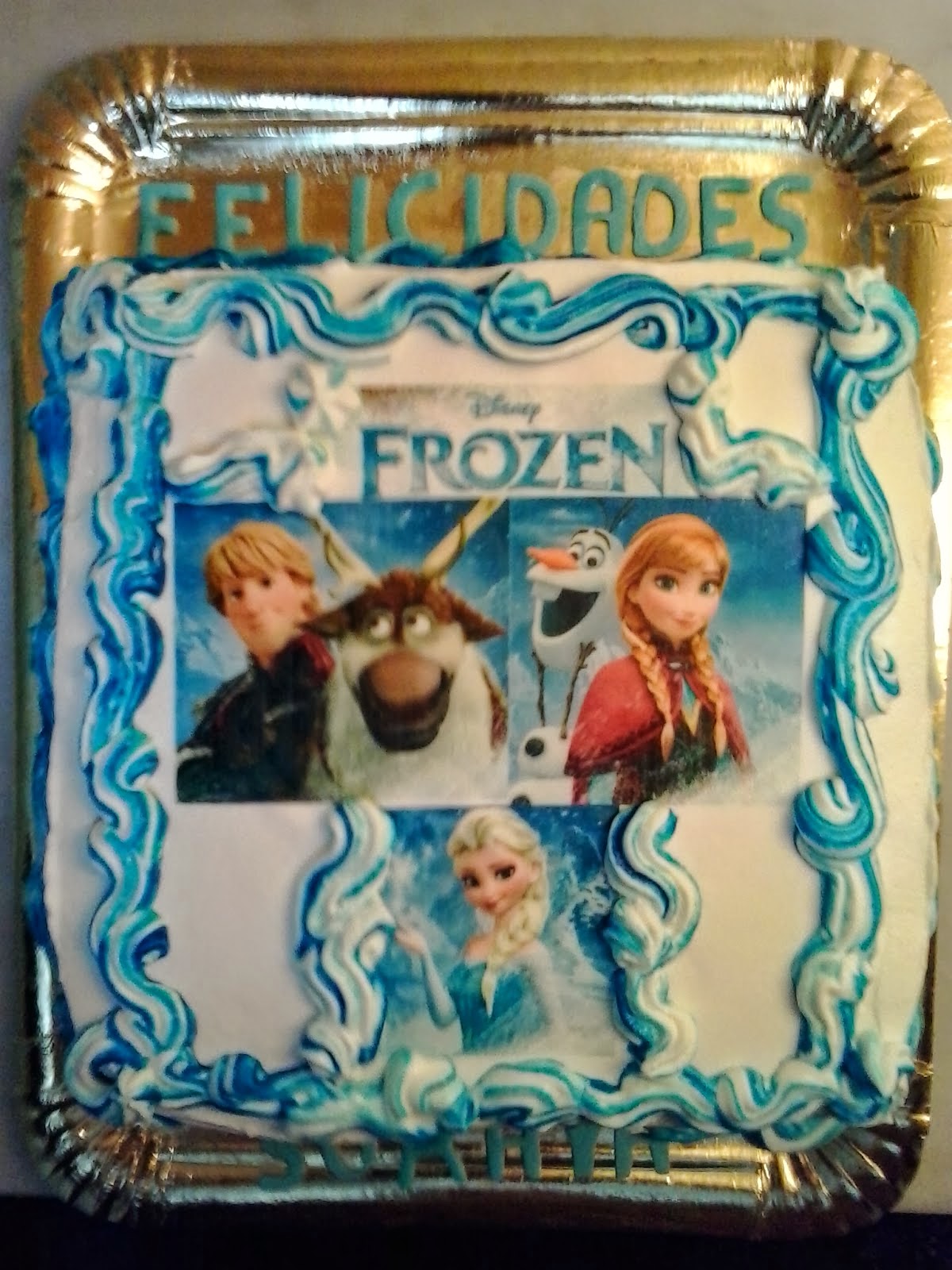 Tortas de Frozen, parte 2