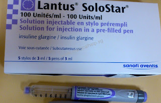 Insulin glargine 100Units/ml (3 ml prefilled Injection pen)