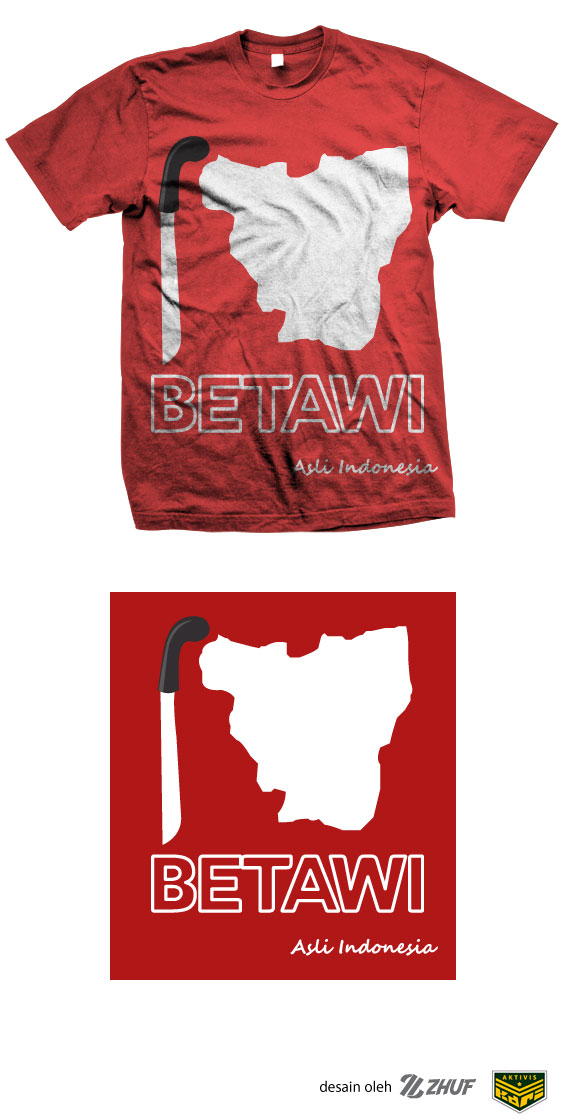 kementerian desain republik indonesia kaos golok betawi 766 kementerian desain republik indonesia kaos golok betawi 766