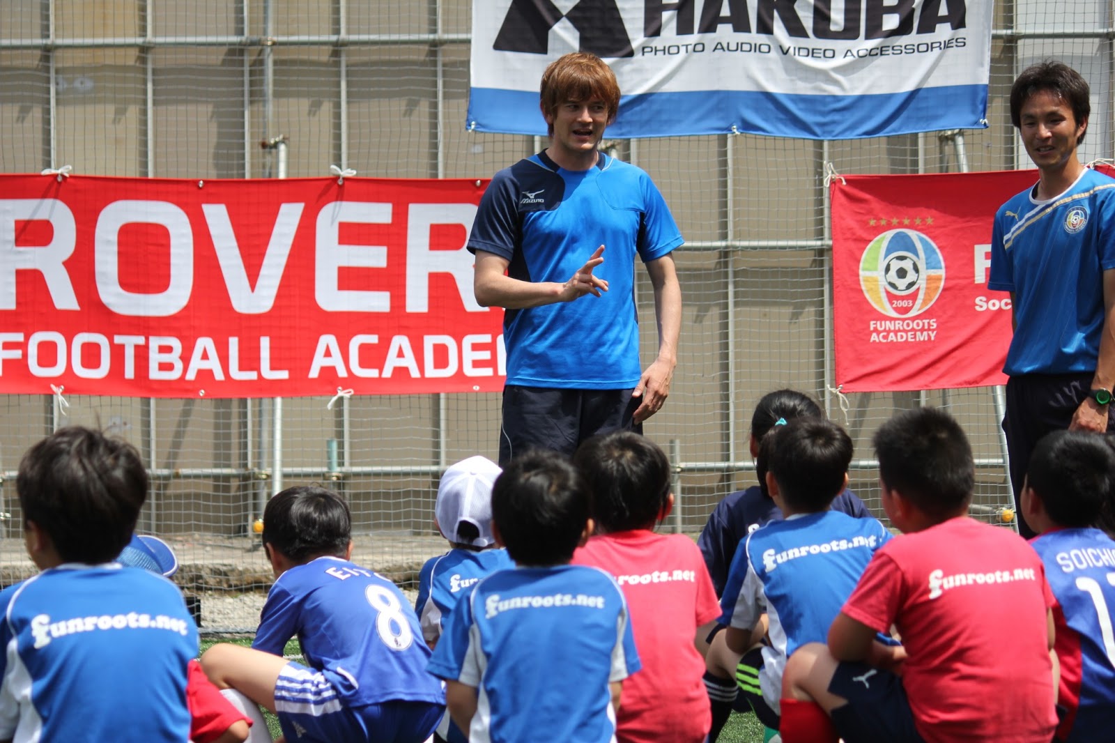 Rovers Football Academy Official Blog イベントリポート カレン ロバートサッカー教室 Presented By Funroots Academy