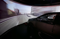 Mercedes-Benz B-Class driving simulator
