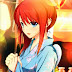 Anime girl of artist