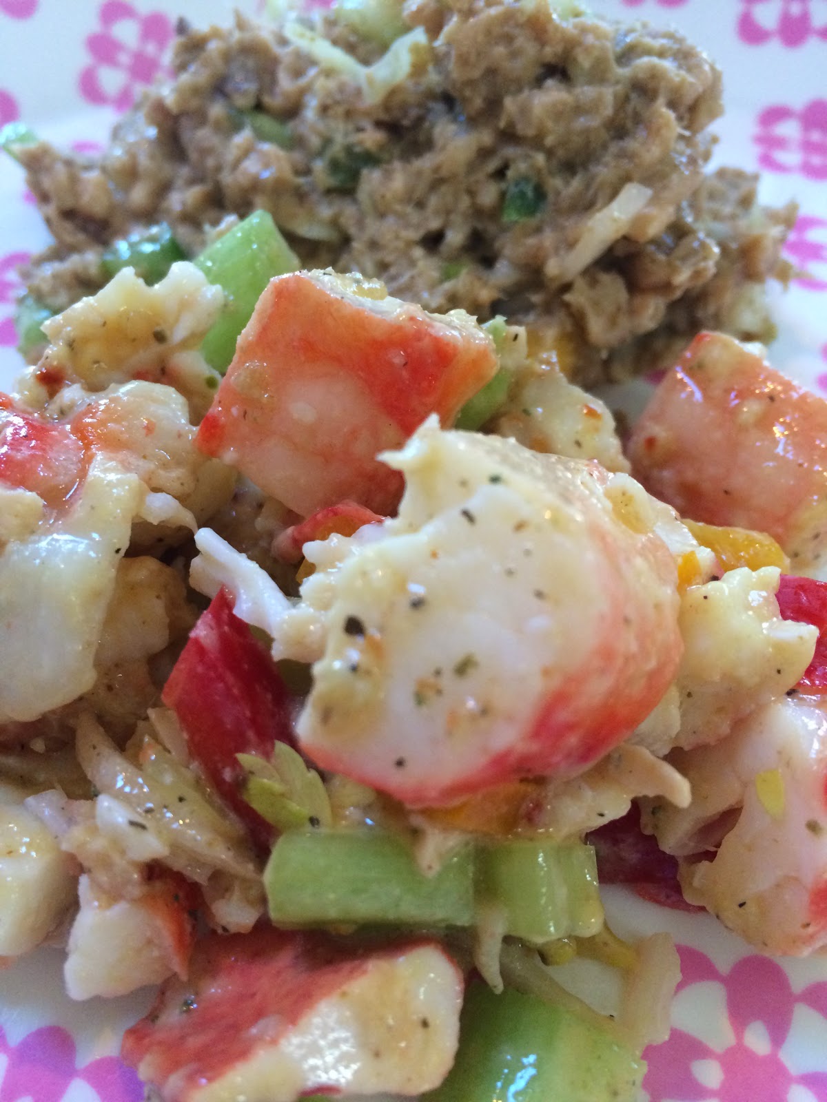 Do You Really Know What You're Eating? Homemade king crab salad