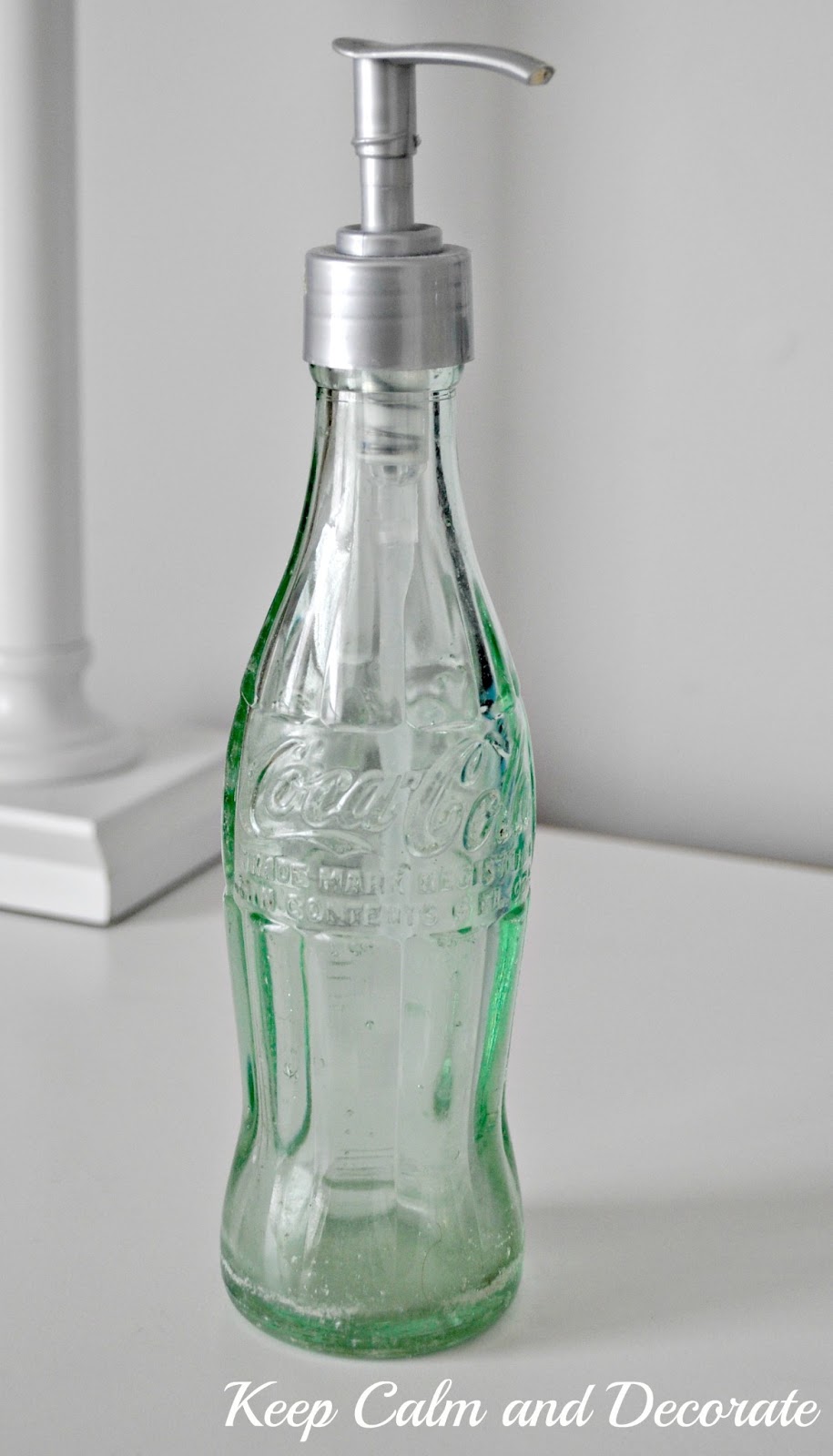 Keep Calm and Decorate Soap Dispensers