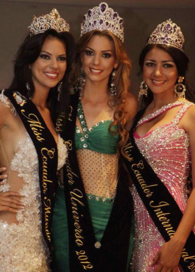 Miss Ecuador 2012 winner Carolina Aguirre Perez