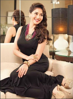 Evergreen diva Madhuri Dixit on the cover page of Hi! BLITZ