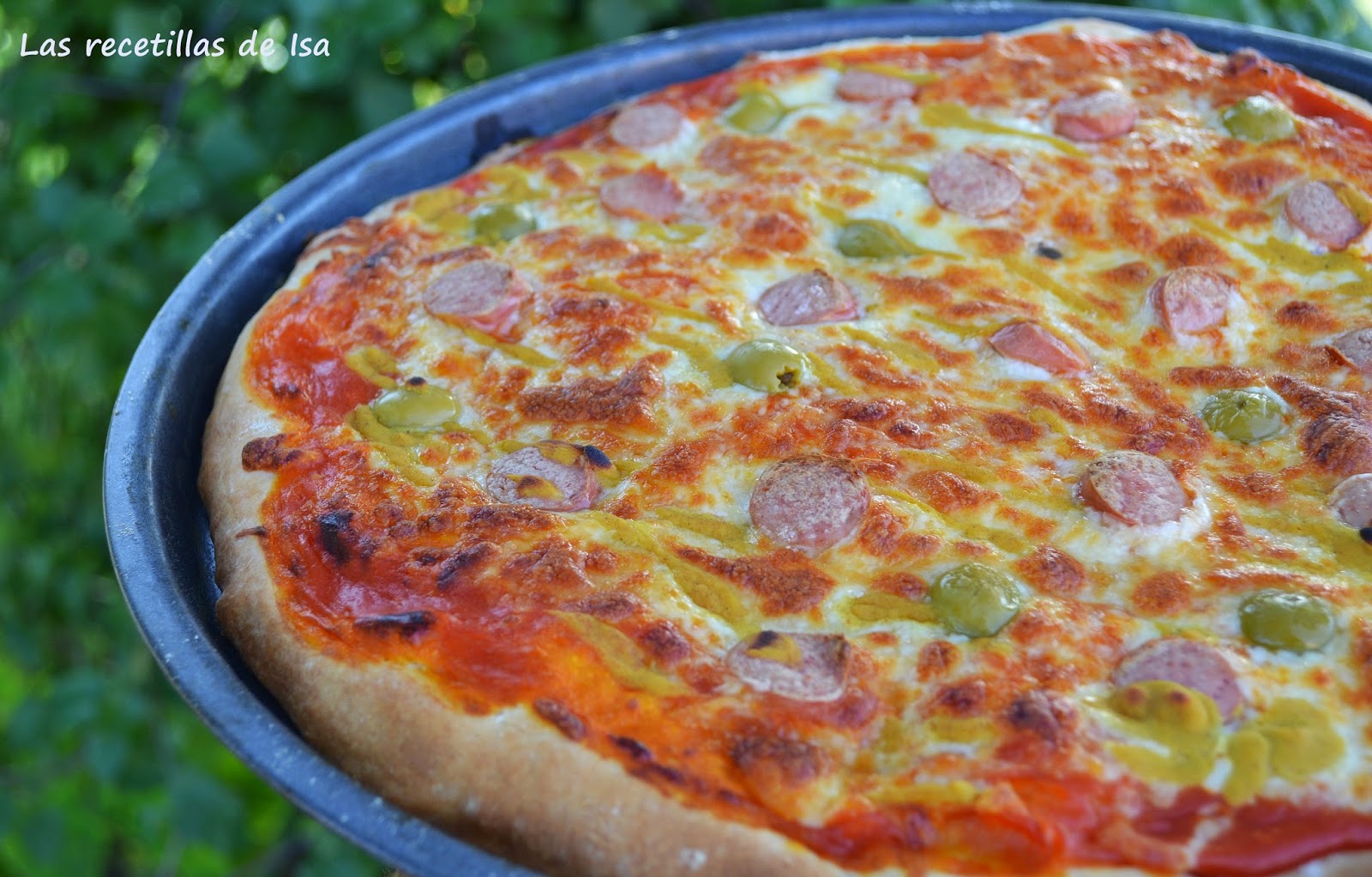 Las recetillas de Isa Pizza de frankfurt