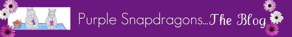 Purple Snapdragons by Lori